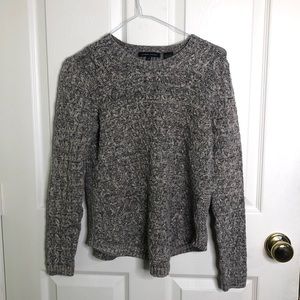 Jeanne Pierre 100% Cotton Knit Crew Neck Sweater